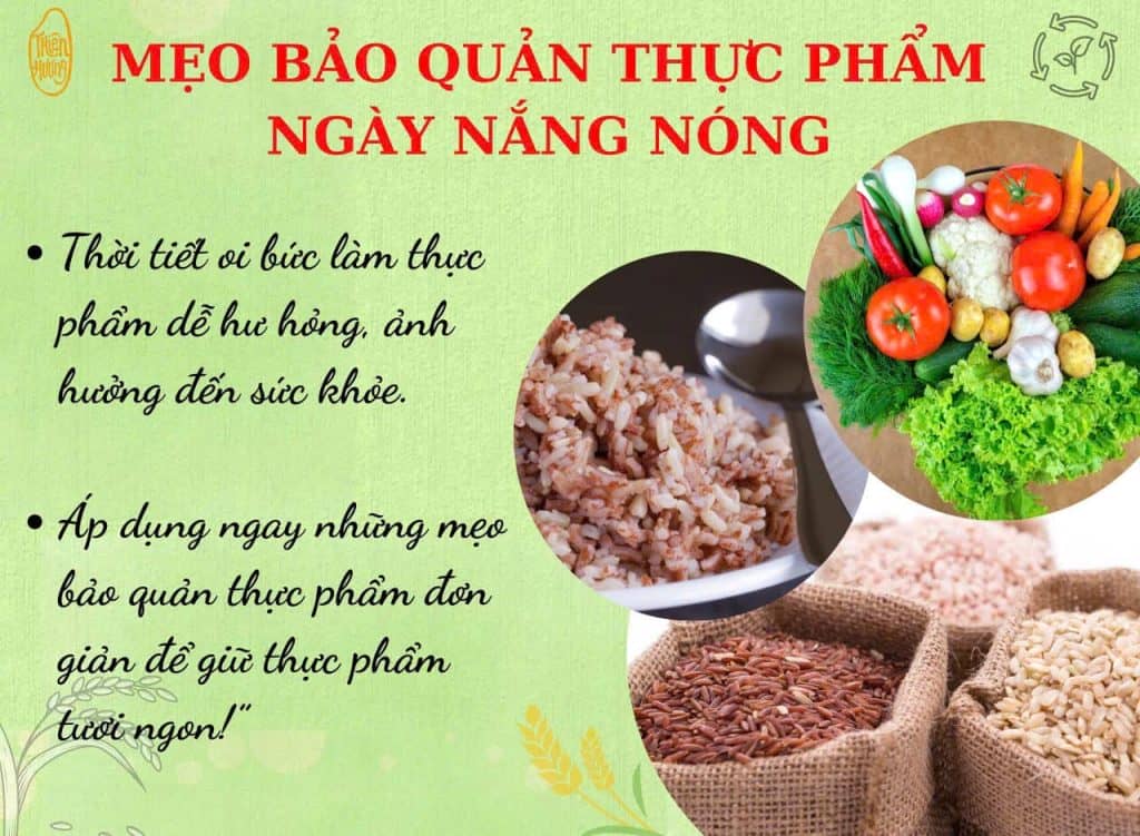 Mẹo bảo quản thực phẩm ngày nắng nóng 3 482327151 1120114429919713 8291315411235293950 n