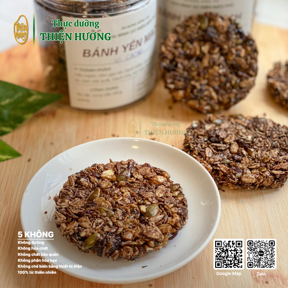Bánh yến mạch vị cacao