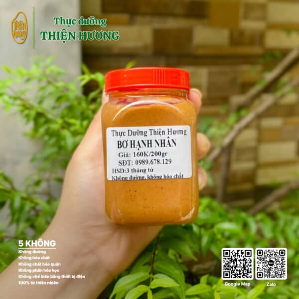 Bơ hạnh nhân mịn