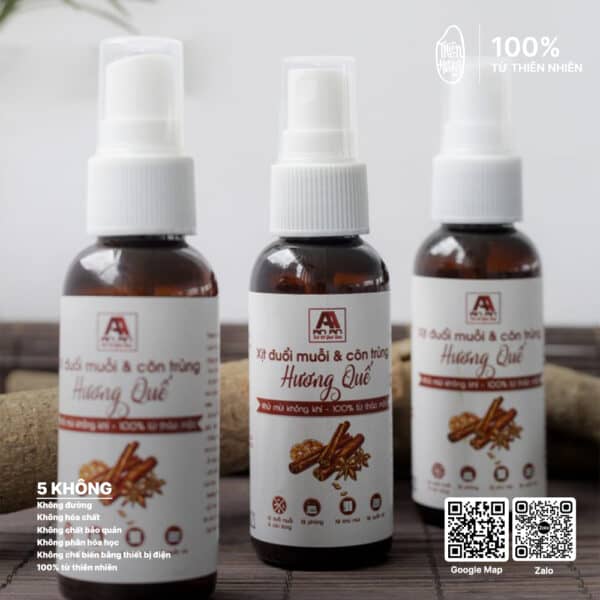 Xịt đuổi côn trùng quế (An An)