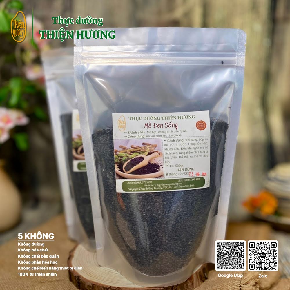 Mè đen sống