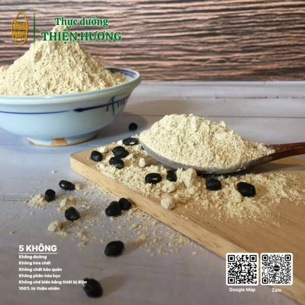 Bột đậu đen rang