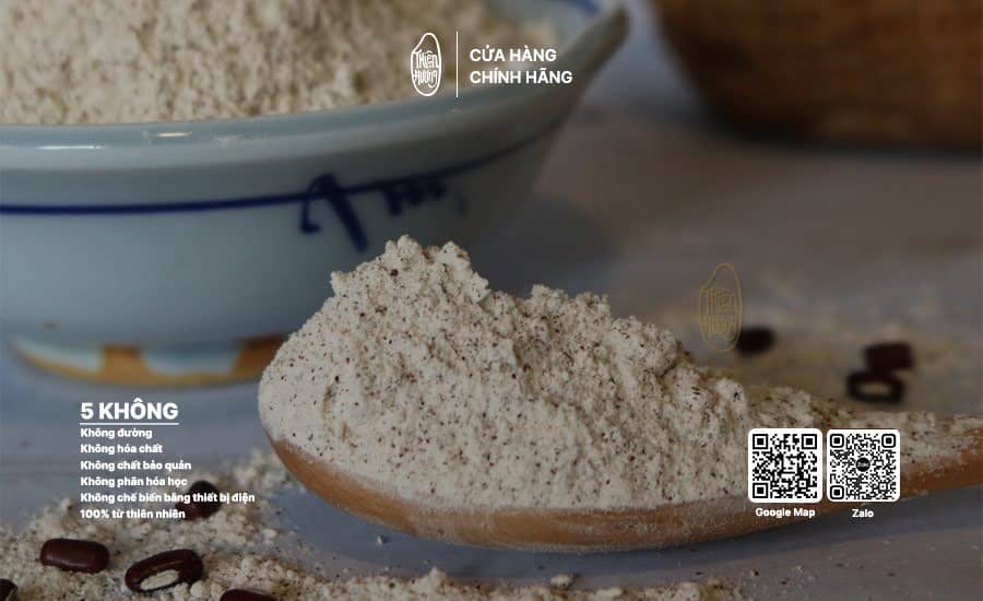 Bột đậu đỏ rang