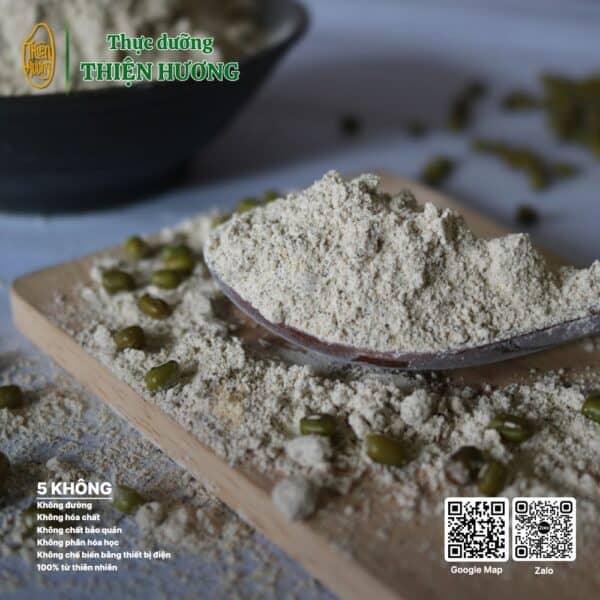 Bột đậu xanh rang