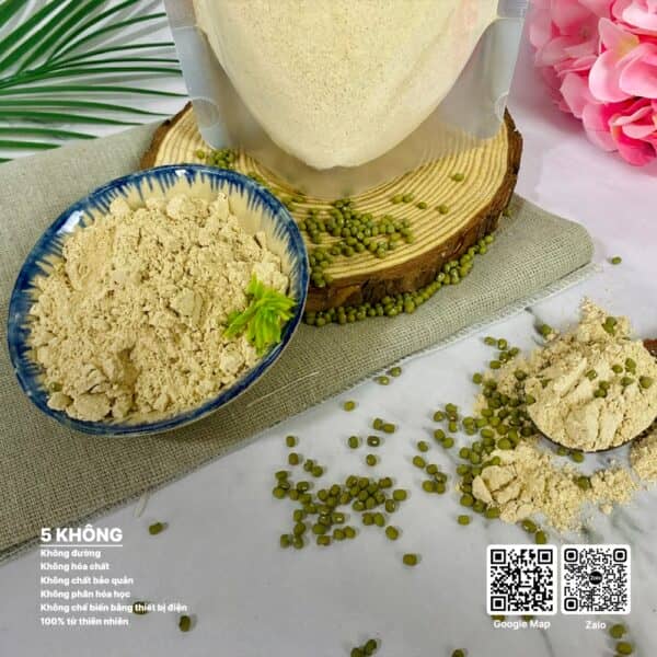 Bột đậu xanh rang