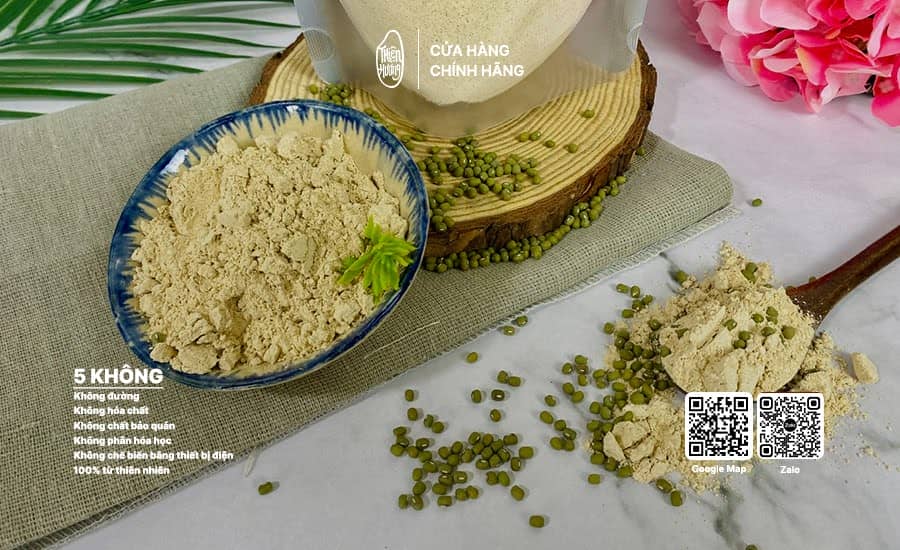 Bột đậu xanh rang 3 Bột đậu xanh rang