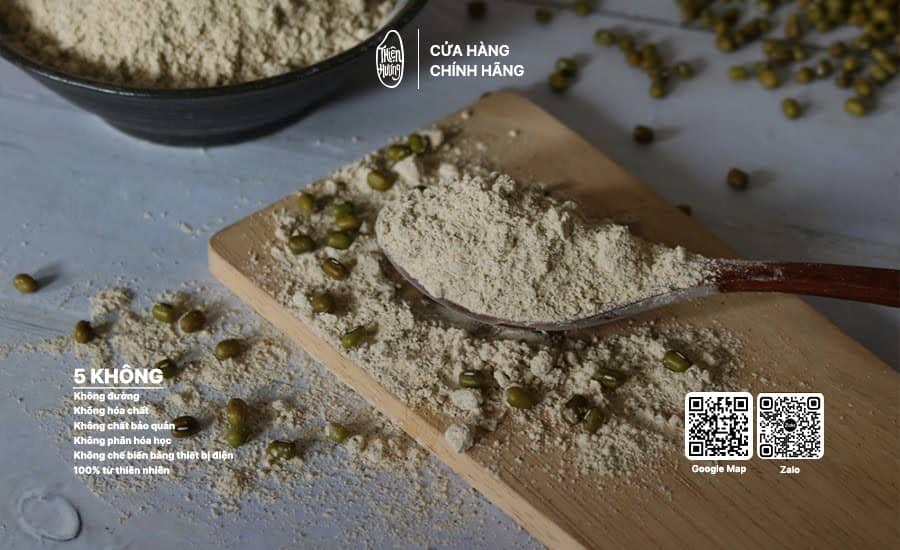 Bột đậu xanh rang 4 Bột đậu xanh rang