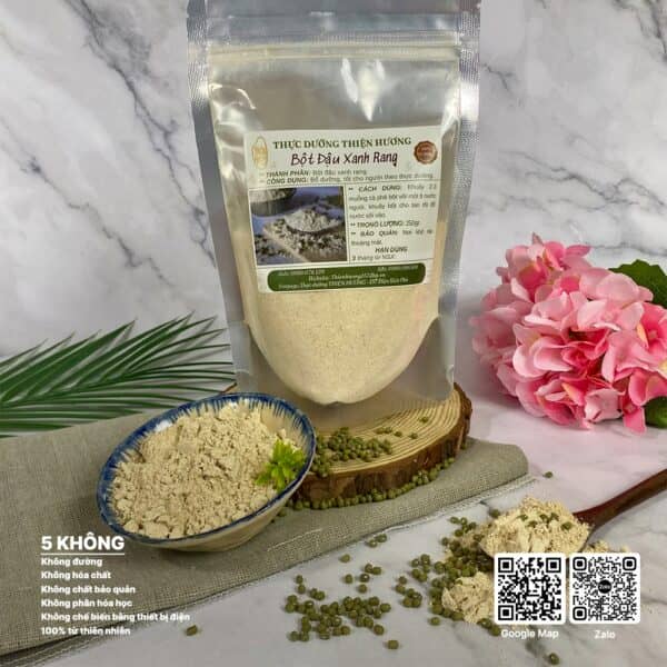 Bột đậu xanh rang