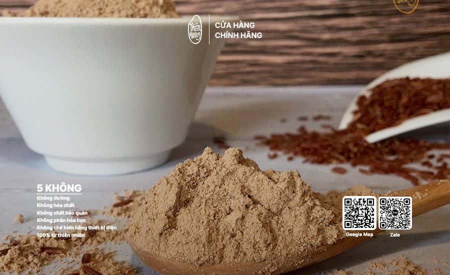 Bột gạo lứt rang 4 Bột gạo lứt rang