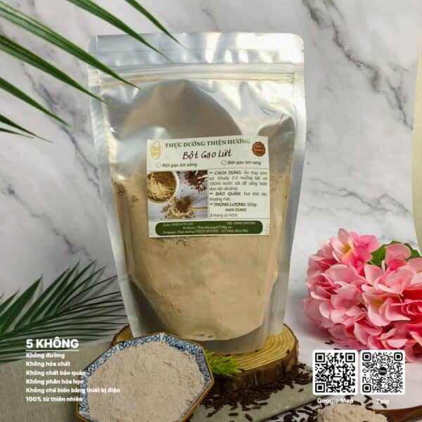 Bột gạo lứt rang