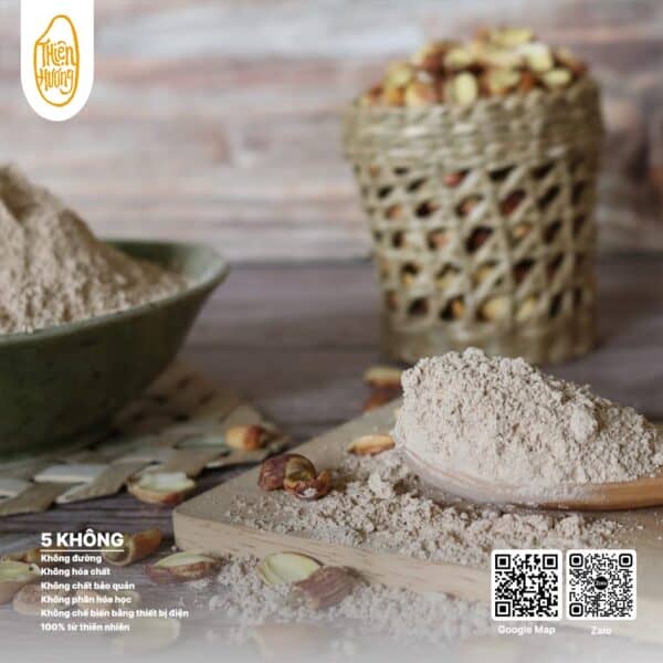 Bột hạt sen rang