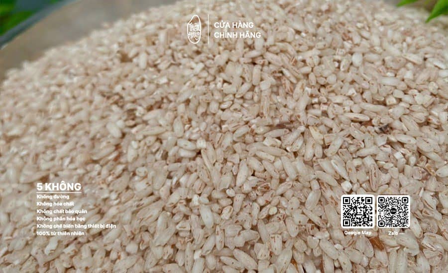 Gạo bán lứt đỏ 6 tháng 3 Hạt gạo bán lứt đỏ 6 tháng Thực dưỡng Thiện Hương bổ dưỡng, giàu dưỡng chất.