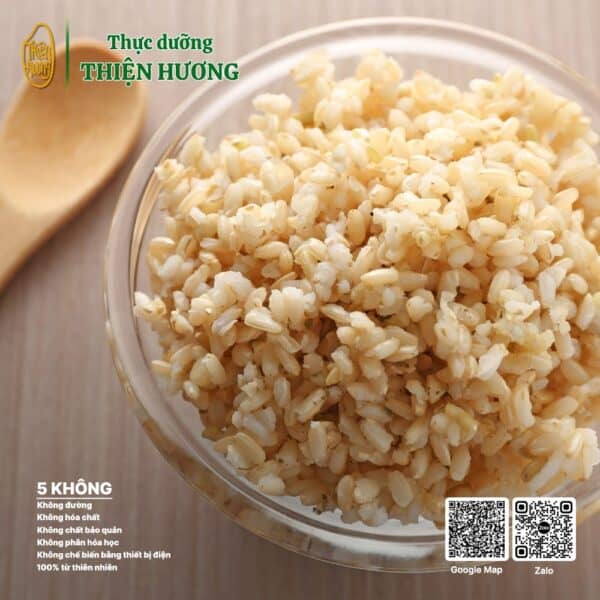 Gạo bán lứt tròn Nhật