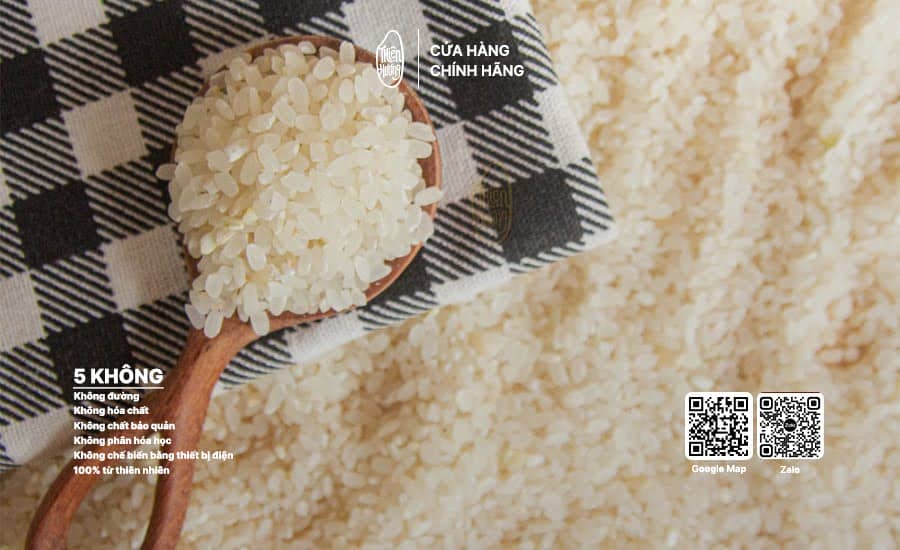 Gạo bán lứt tròn Nhật 3 Gạo bán lứt tròn Nhật