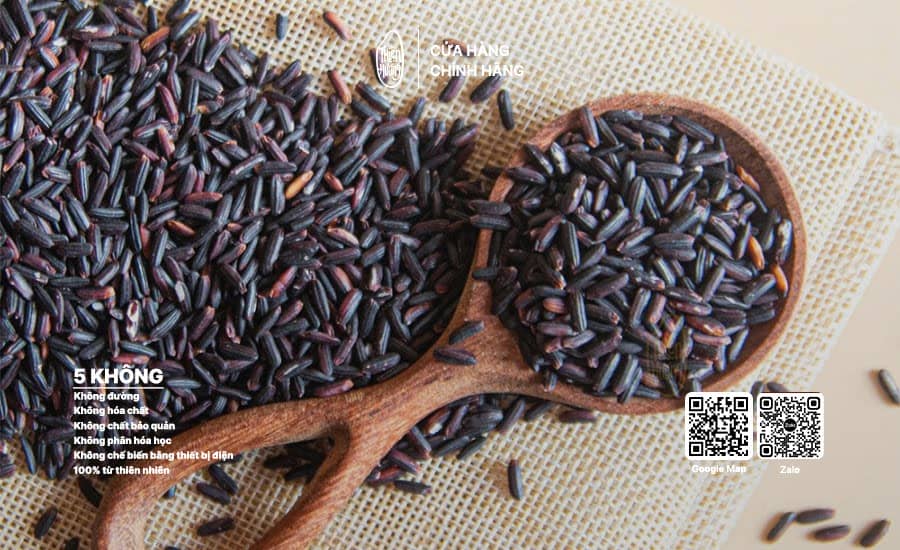 Gạo lứt đen 6 tháng Briet 1 Gạo lứt đen 6 tháng Briet