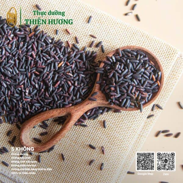 Gạo lứt đen 6 tháng Briet