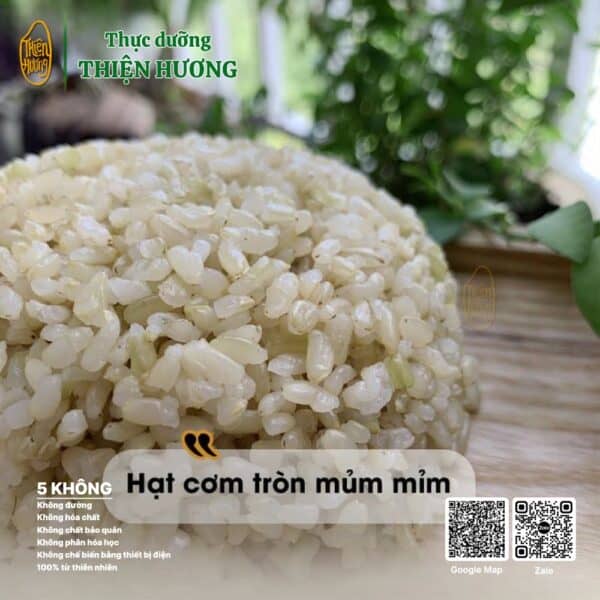 Gạo lứt tròn Nhật