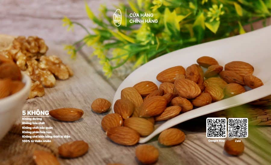 Hạt hạnh nhân 3 Hạt hạnh nhân