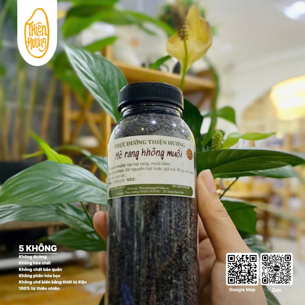 Mè đen rang không muối