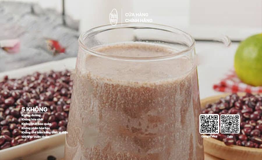 Bột đậu đỏ rang