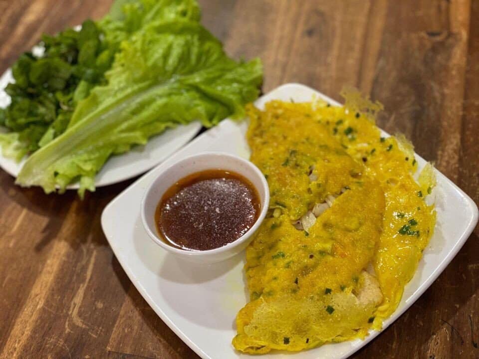 Bánh xèo củ hủ dừa