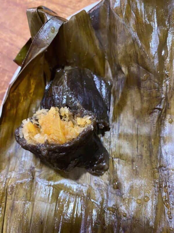 Bánh ít lá gai (nhân vị ngọt)