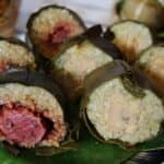 Bánh tét (nhân đậu xanh, chuối)