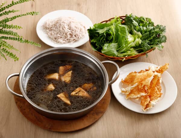 Lẩu khổ qua nhỏ