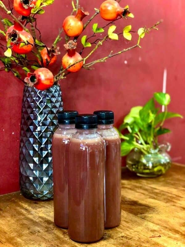 Sữa đậu đỏ óc chó (chai)