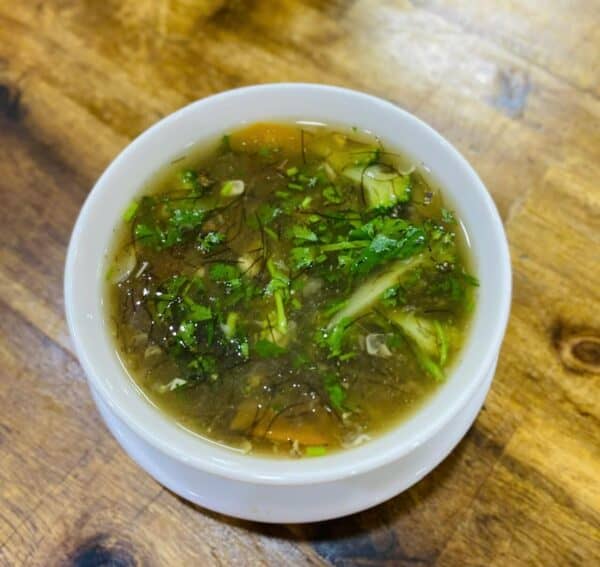 Súp bắp tóc tiên