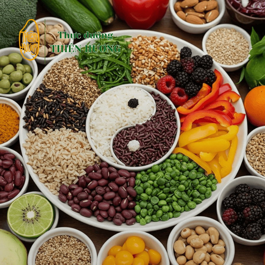 Ăn uống cân bằng âm dương – Nền tảng của thực dưỡng và sức khỏe bền vững 1 Ăn uống cân bằng âm dương – Nền tảng của thực dưỡng và sức khỏe bền vững