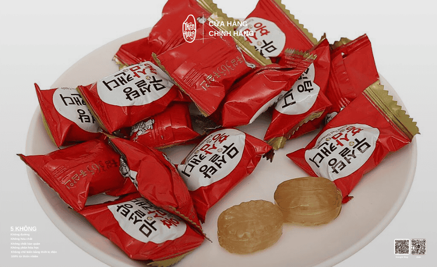 Kẹo không đường từ chiết xuất thực vật