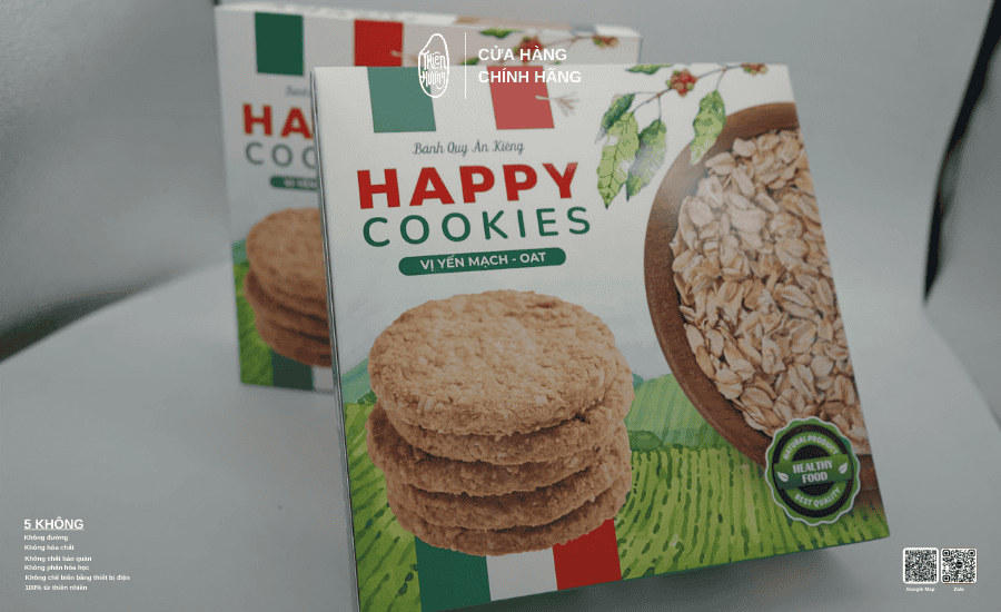 Bánh yến mạch không đường