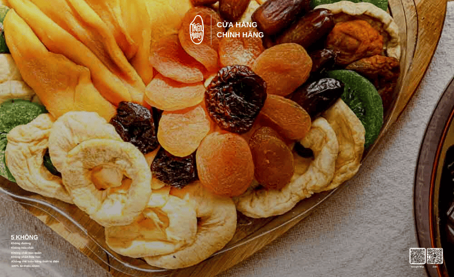 Snack trái cây sấy không đường