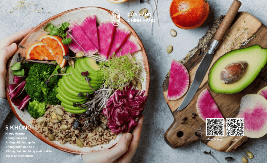 Thực khách được lựa chọn món ăn thực dưỡng mà mình yêu thích trong buffet mang đi