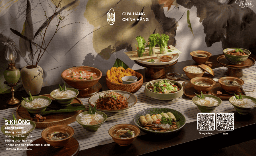 Buffet tại quán mang đến nhiều sự lựa chọn đa dạng cho thực khách