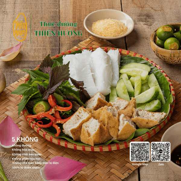 Bún đậu mẹt dồn sụn