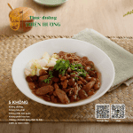 Bún sâm tiềm đậu tươi