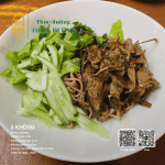 Bún sốt nõn chuối