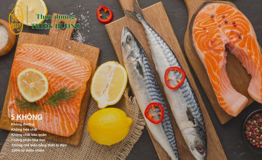 Cá hồi phục chứa nhiều omega-3 tốt cho não 