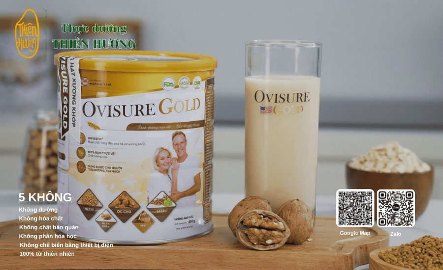 Sữa Ovisure Gold – Giải pháp dinh dưỡng từ sữa hạt 4 Sữa được khuyến khích nên dùng vào buổi sáng sớm và trong các bữa ăn phụ để tăng hiệu quả hấp thụ cho cơ thể