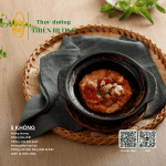 Chả tàu hũ ky kho tộ