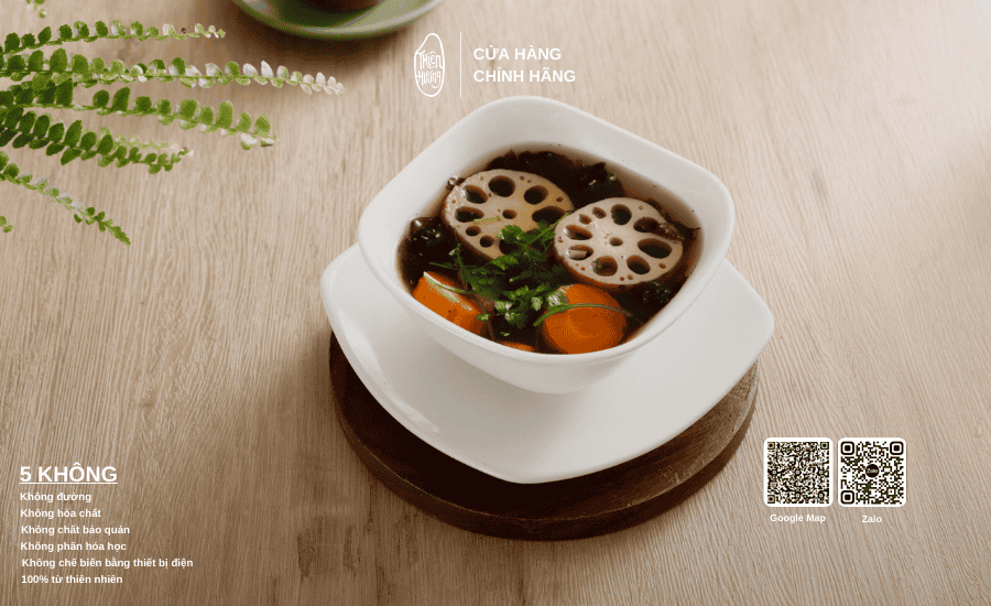 Thực Dưỡng Thiện Hương cung cấp những món ăn giàu dinh dưỡng phù hợp cho cả gia đình