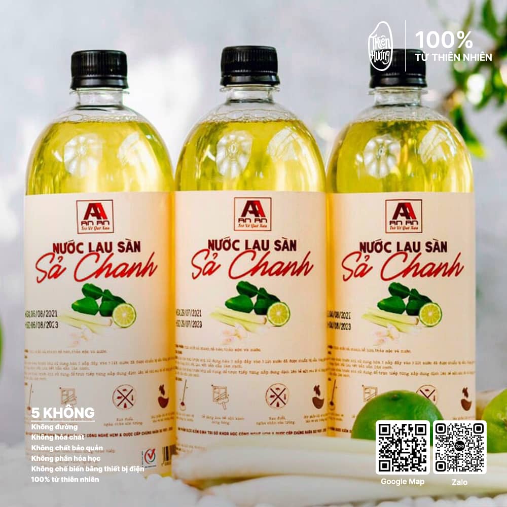 Nước lau sàn Sả Chanh An An