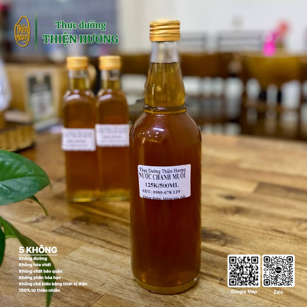 Nước chanh muối Thực Dưỡng Thiện Hương