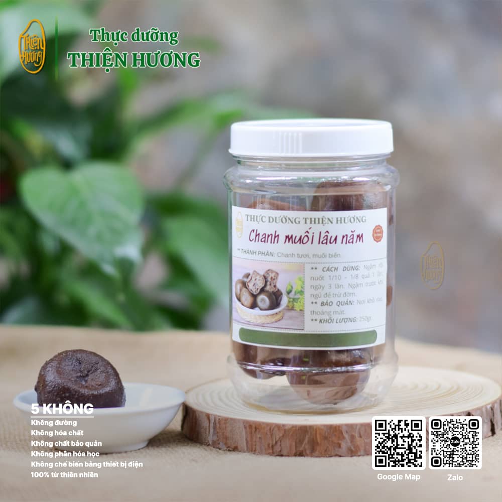 Chanh muối lâu năm Thực Dưỡng Thiện Hương