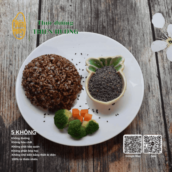 Cơm dĩa đậu đỏ (rau luộc/xào)