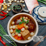 Cơm dĩa hạt sen (canh)