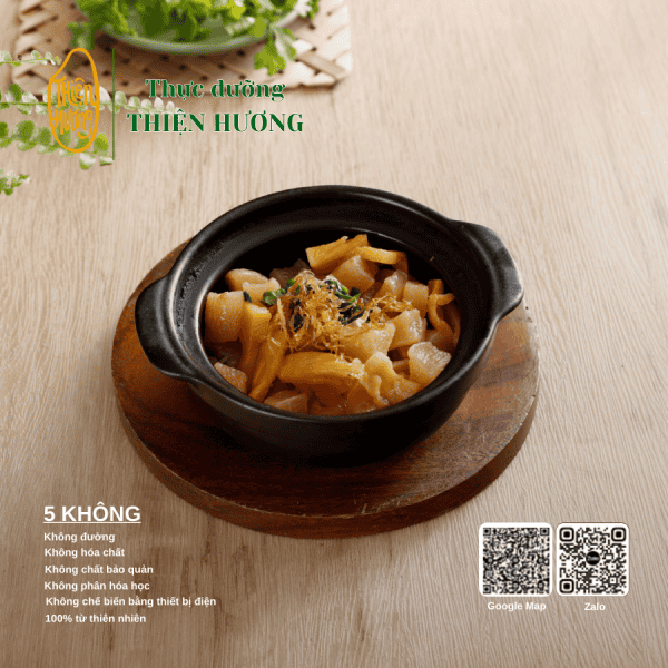 Củ cải trắng kho thơm