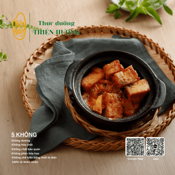 Đậu hũ kho sốt cà